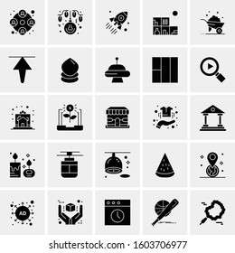 Set of 25 Universal Business Icons Vector