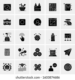 Set of 25 Universal Business Icons Vector