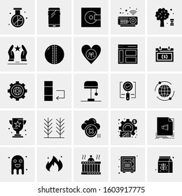 Set of 25 Universal Business Icons Vector