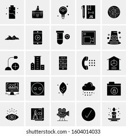 Set of 25 Universal Business Icons Vector