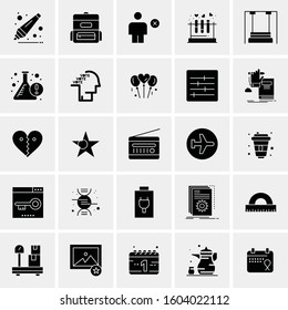 Set of 25 Universal Business Icons Vector