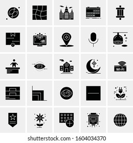 Set of 25 Universal Business Icons Vector