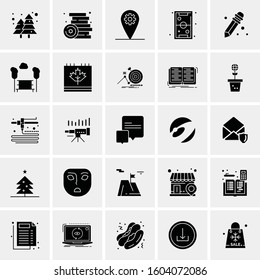 Set of 25 Universal Business Icons Vector
