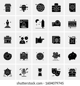 Set of 25 Universal Business Icons Vector