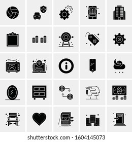 Set of 25 Universal Business Icons Vector