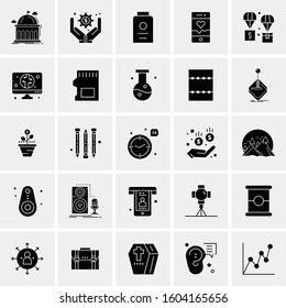 Set of 25 Universal Business Icons Vector