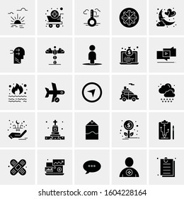 Set of 25 Universal Business Icons Vector