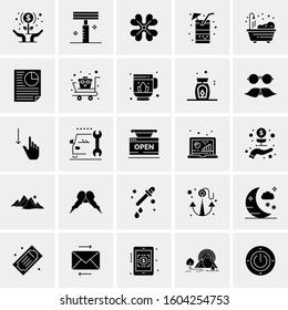 Set of 25 Universal Business Icons Vector