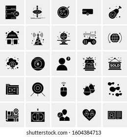 Set of 25 Universal Business Icons Vector