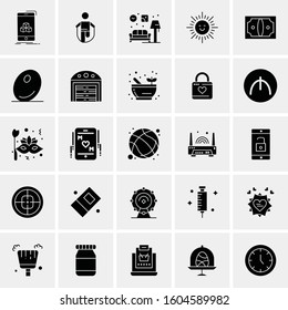 Set of 25 Universal Business Icons Vector