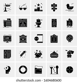 Set of 25 Universal Business Icons Vector