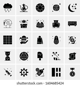 Set of 25 Universal Business Icons Vector