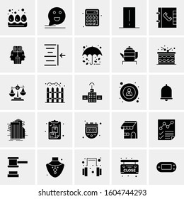 Set of 25 Universal Business Icons Vector