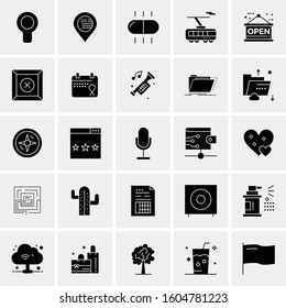 Set of 25 Universal Business Icons Vector
