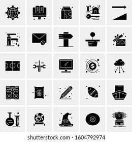 Set of 25 Universal Business Icons Vector