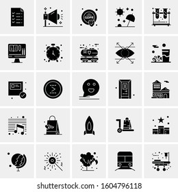 Set of 25 Universal Business Icons Vector