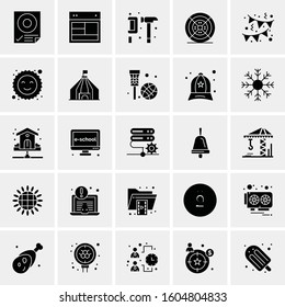 Set of 25 Universal Business Icons Vector