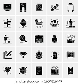 Set of 25 Universal Business Icons Vector