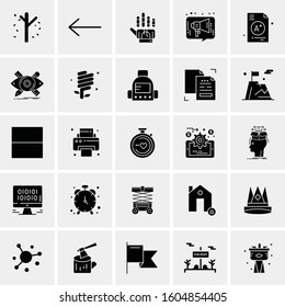 Set of 25 Universal Business Icons Vector