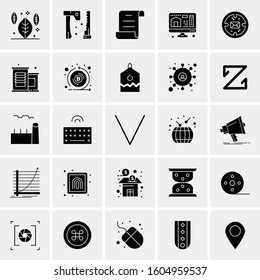 Set of 25 Universal Business Icons Vector