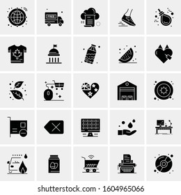 Set of 25 Universal Business Icons Vector