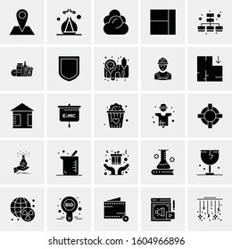 Set of 25 Universal Business Icons Vector