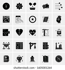 Set of 25 Universal Business Icons Vector