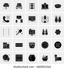 Set of 25 Universal Business Icons Vector
