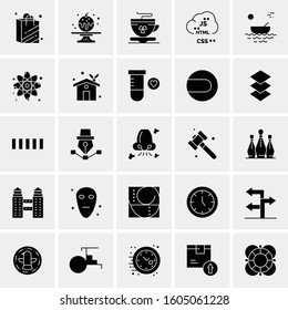 Set of 25 Universal Business Icons Vector