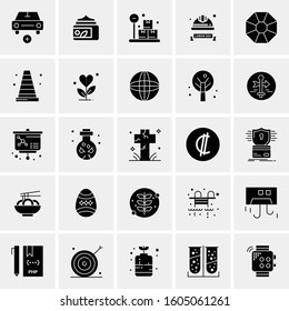 Set of 25 Universal Business Icons Vector