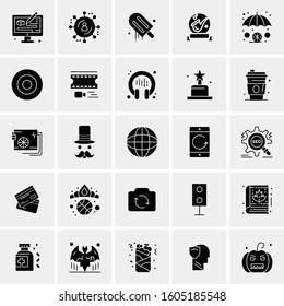 Set of 25 Universal Business Icons Vector