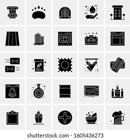 Set of 25 Universal Business Icons Vector