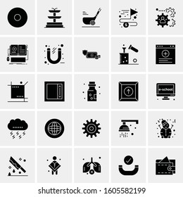 Set of 25 Universal Business Icons Vector