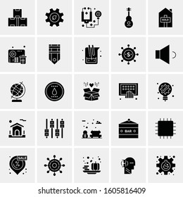 Set of 25 Universal Business Icons Vector