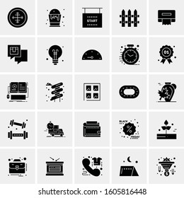 Set of 25 Universal Business Icons Vector