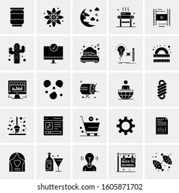 Set of 25 Universal Business Icons Vector