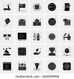 Set of 25 Universal Business Icons Vector