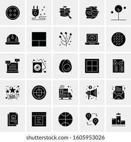 Set of 25 Universal Business Icons Vector