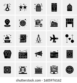 Set of 25 Universal Business Icons Vector