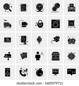 Set of 25 Universal Business Icons Vector