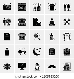 Set of 25 Universal Business Icons Vector