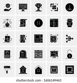 Set of 25 Universal Business Icons Vector