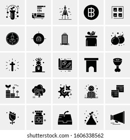 Set of 25 Universal Business Icons Vector