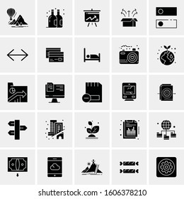 Set of 25 Universal Business Icons Vector