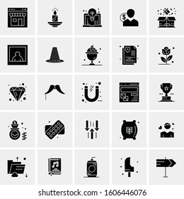 Set of 25 Universal Business Icons Vector
