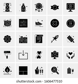 Set of 25 Universal Business Icons Vector