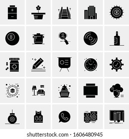 Set of 25 Universal Business Icons Vector