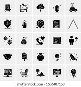 Set of 25 Universal Business Icons Vector