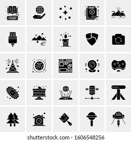 Set of 25 Universal Business Icons Vector