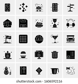 Set of 25 Universal Business Icons Vector